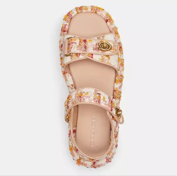 COACH Women's PEYTON STRAP SANDALS - Picture 3 of 12